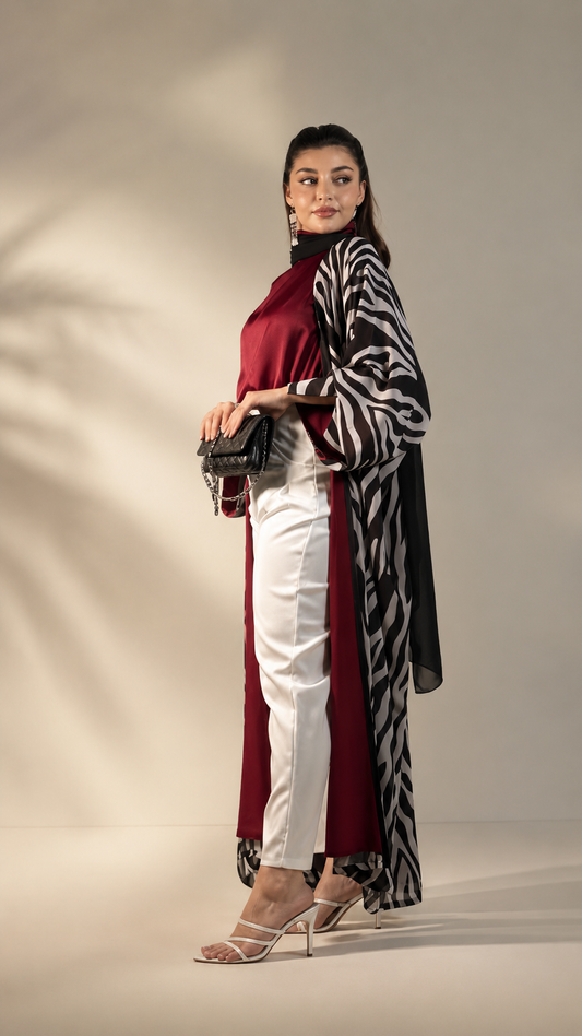 Zebra abaya