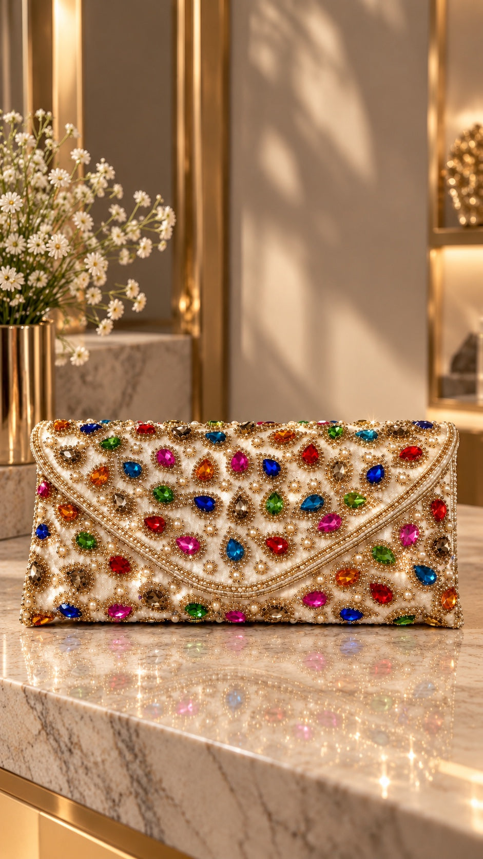 FF Fashion CRYSTÉLLE clutch bag