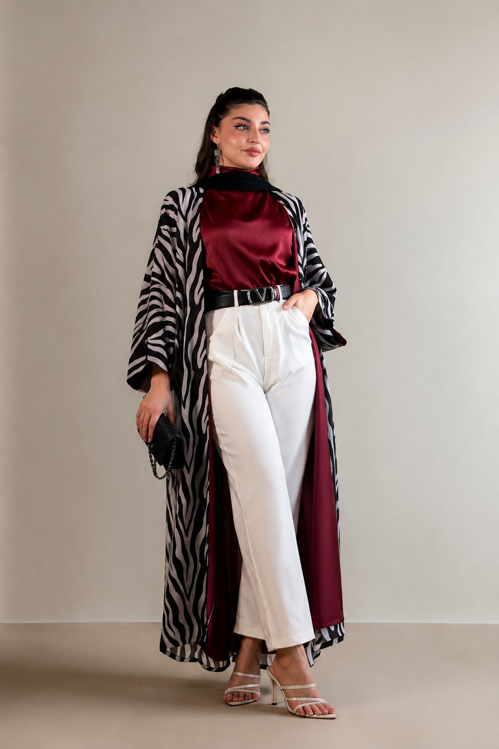 Zebra abaya