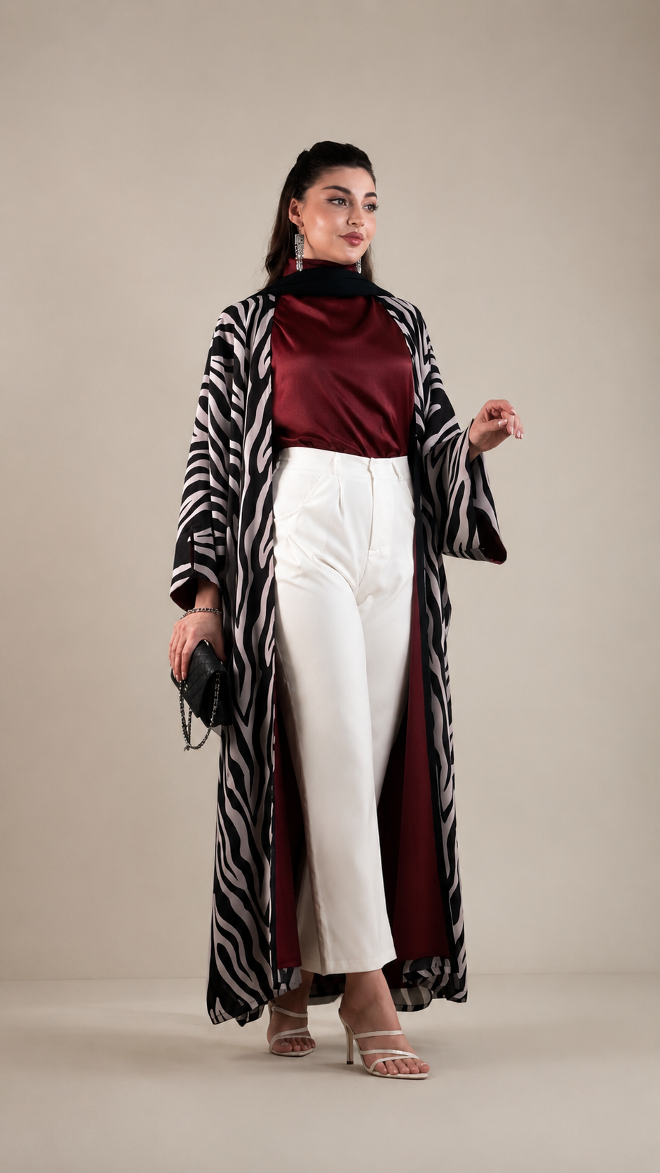 Zebra abaya